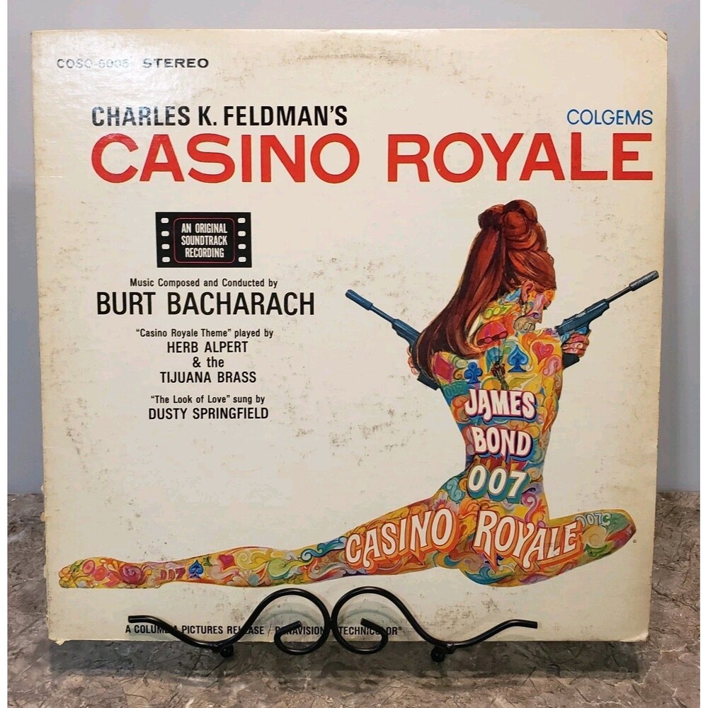 Burt Bacharach- Casino Royal-Soundtrack-LP 1967 Colgems COSO-5005